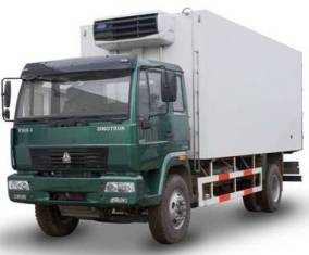 Изотермический фургон с холодильной установкой SINOTRUK 4x2 - ZZ5141XXYH4715W ― Ростех А - комплексные поставки строительной, дорожной и автомобильной техники.